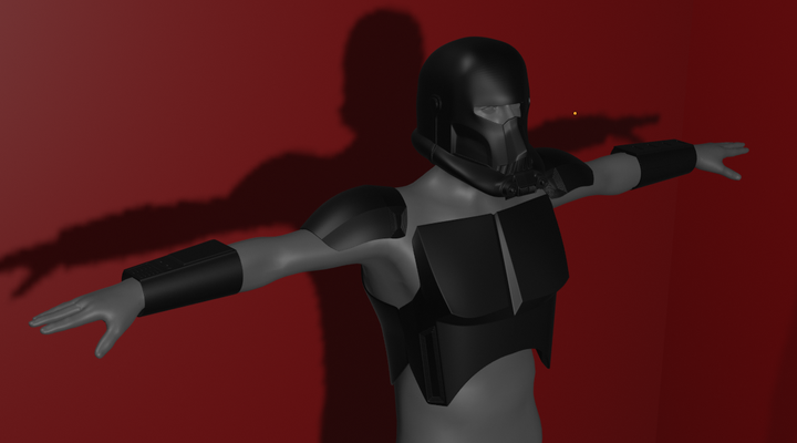 custom death trooper armor mandalorian high poly cosplay 3d print model - Mito3D
