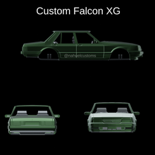 custom falcon xg diecast model kit rc r/c slot xe australian australia xf 3d print model - Mito3D