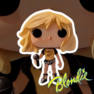Douane funko pop blondie Debbie harry art 3d print model - Mito3D