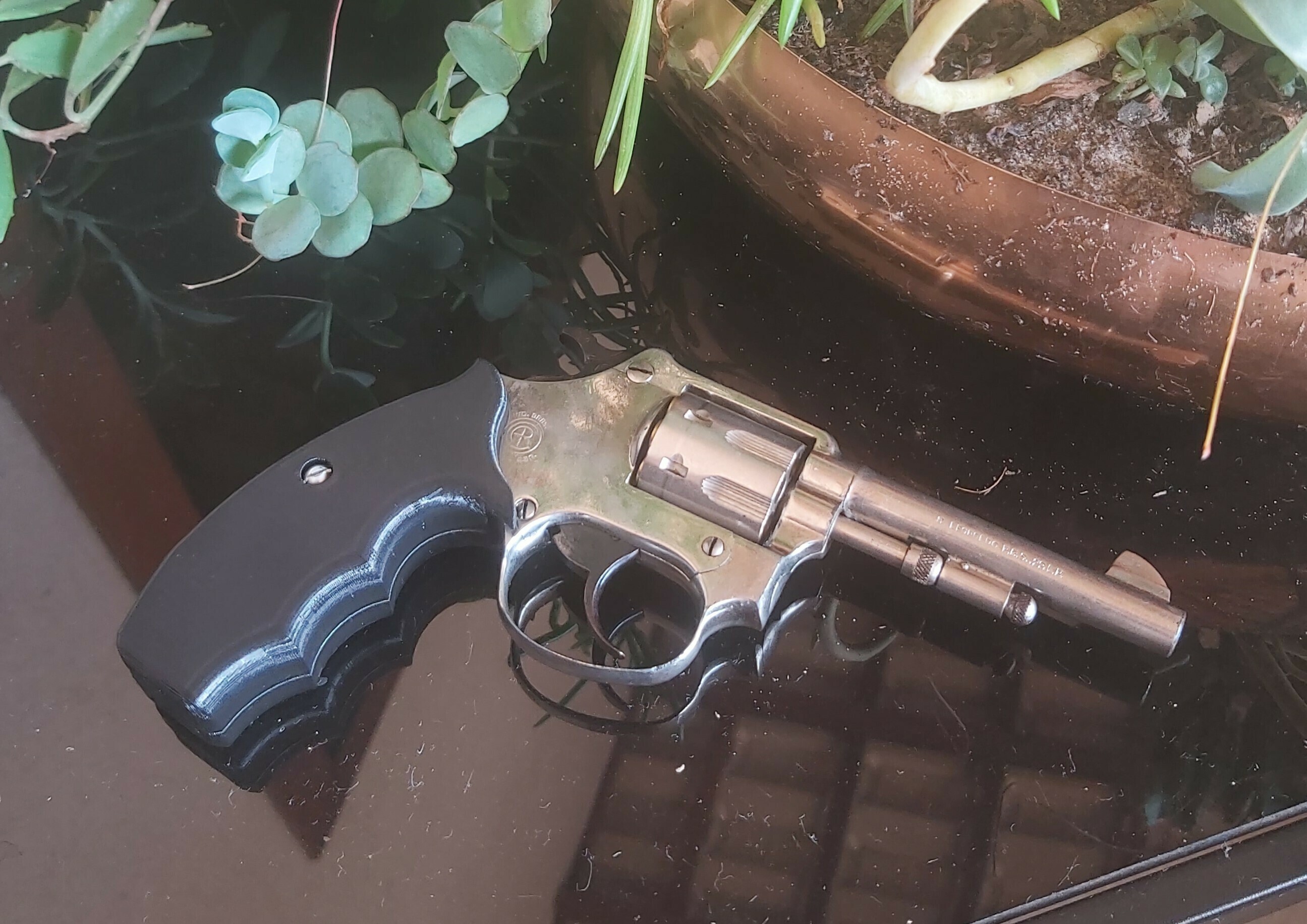 personalizzato presa rossi Principessa 22 lr 22lr revolver 3D print model - Mito3D