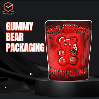 custom gummy mylar packaging bags - packagly 3d print model - Mito3D