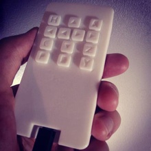 custom hid mini editing keyboard gadget smartphone tablet computer 3d print model - Mito3D