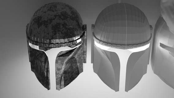 personalizadas mandaloriano cavaleiro capacete cosplay suporte Bruxas halloween2023 Guerra Estrelas adereços acessórios traje 3d print model - Mito3D