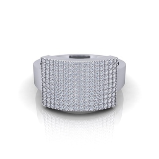 personalizzato Uomini squillare 3d modello render gioielleria pandente orecchino cad jewelrydesign anca luppolo 3d print model - Mito3D