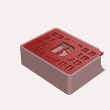 Benutzerdefiniert monogrammiert Seife Gericht Monogramm reinigen Badezimmer Dusche 3d print model - Mito3D