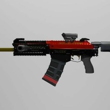 personalizadas origem 12 dever moderno guerra 2019 ligar of bacalhau rifle espingarda zona videogames 3d print model - Mito3D