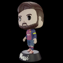 custom pop - messi promotion 50 art toy football barcelona barsa 3d print model - Mito3D