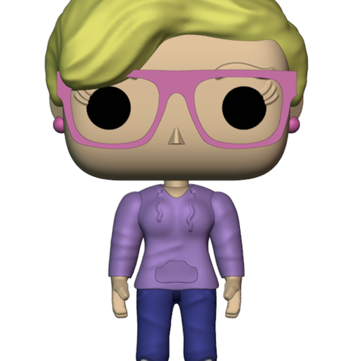 custom pop mom funko funkopop toy boy girl 3D print model - Mito3D