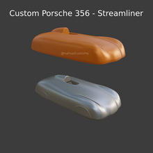 personalizadas Porsche 356 Streamliner corrida rc fenda passatempo retro clássico carro vintage engraçado diecast quente rodas 1 64 caixa fósforos modelo kit gases 3d print model - Mito3D