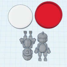 personalizado robo-mariomariokart arcade amiibo jogo a figura nintendo chefe robô mario robo 3d print model - Mito3D