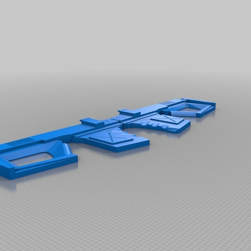Benutzerdefiniert scifi nerf Rebell schnell Blaster Spielzeug 3D print model - Mito3D