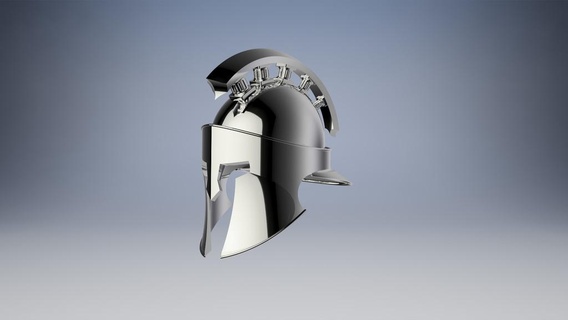 Benutzerdefiniert spartanisch Helm ac Odyssee Attentäter Glaubensbekenntnis Cosplay Spartaner 3d Drucken 3d print model - Mito3D