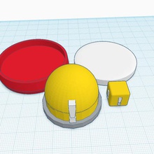 benutzerdefinierte Schalter-Palast amiibo Spiel nintendo Abbildung block super mario world 3d print model - Mito3D