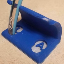 personalizzato spazzolino da denti titolare stand casa accessori per il bagno 3d print model - Mito3D