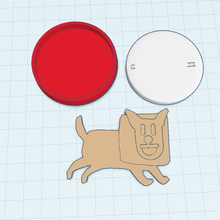 benutzerdefinierte undodog amiibo Spiel nintendo Abbildung mario maker super-mario-maker 2 super Hund rückgängig machen 3d print model - Mito3D
