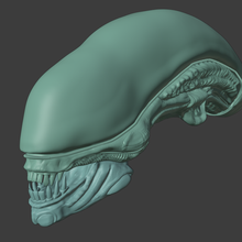 personalizado xenomorfo 2 extraterrestres hr Giger biomecánica neca acción figura xeno Prometeo avp 3d print model - Mito3D