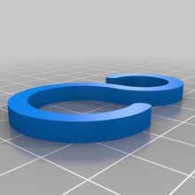 anpassbar openscad hooks 3d print model - Mito3D