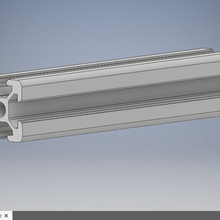 anpassbar 2020 t6 Profil Werkzeug Extrusion Aluminium 3d Drucker Teile 3d print model - Mito3D