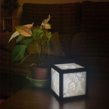 customizable 3d lamp customisable 3d print model - Mito3D