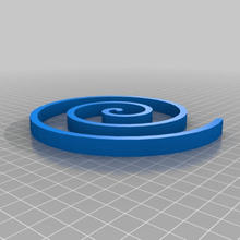 customizable archimedes' spiral archimedes conon customizer multiple nautilus parametric math 3d print model - Mito3D