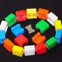 personnalisable bracelet - choisissez vos couleurs imprimer, puis à relier l'usure bijoux les bracelets unique la mode linkable lien jointures rejoignez amusant de personnalisables coutume coloré le 3d print model - Mito3D
