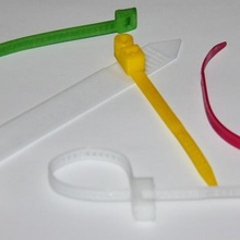 anpassbare Kabelbinder tool 618 clip customizer challenge fastener nylon tie-wrap useful zip zip-tie Band Teile 3d print model - Mito3D