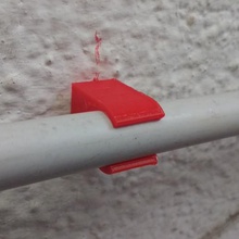 customizable conduit electric tube clip home 3d print model - Mito3D