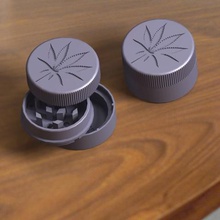 anpassbare crusher grinder tool cannabis gras Unkraut Marihuana Blatt pollen chopper Droge 3d print model - Mito3D