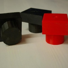 personnalisable chien trou peg banc outil de workbench le travail du bois outils mft 3d print model - Mito3D