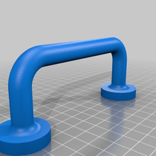 customizable drawer handles home door handle household 3d print model - Mito3D