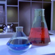 customizable erlenmeyer flask graduated home containers science parametric graduated chemistry