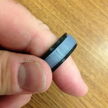 personalizável fidget giratório anel jóias anéis preocupe girando o necessidades especiais suave sensorial estrias recurso personalizador de sistemas banda tdah assistivetech 3d print model - Mito3D