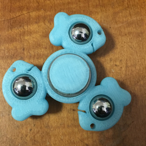 personalizable peces pick-a-peso fidget spinner juego 3D print model - Mito3D