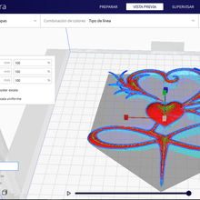 customizable heart gift sanvalentin love corazonsanvalentin 3d print model - Mito3D