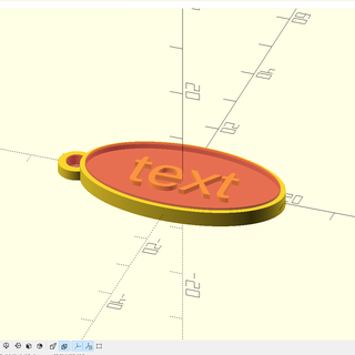 customizable keychain 20 openscad file name tag 3d printing 3d print model - Mito3D