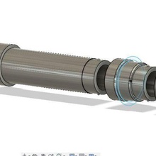 anpassbare mini-Lichtschwert basic-version Spiel Requisiten saber mini Lichtschwert k3dc custom 3d print model - Mito3D