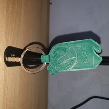 customizable nation builders keychain gadget key ring llavero portachiavi 3d print model - Mito3D