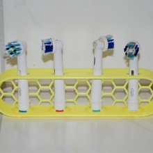 customizable oral-b toothbrush stand home customizer head holder bathroom 3d print model - Mito3D