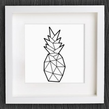 customizable origami pineapple home 2d art ananas bracelet customized customizer decor decoration decorations decorative earring fruit homedecor jewelry lowpoly low poly necklace openscad pendant silly sign wall 3d print model - Mito3D