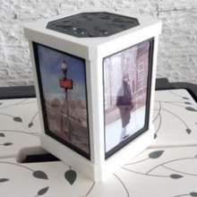 personalizzabile lampada da tavolo casa luce la decorazione hp3d led heap immagine retroilluminazione 3d print model - Mito3D