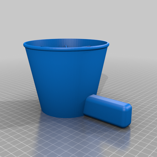 customizable vortex cannon 3D print model - Mito3D