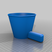 customizable vortex cannon 3d print model - Mito3D