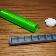 personnalisable imperméable à l'eau boîte pilules divers le sport l'extérieur stockage robuste casemate médical 3d print model - Mito3D