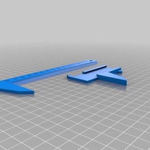 customizeable calipers 3d print model - Mito3D