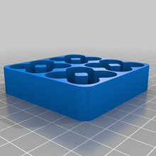 customized aa battery tray organization 3d print model - Mito3D