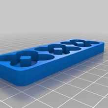 customized battery tray organization 3d print model - Mito3D
