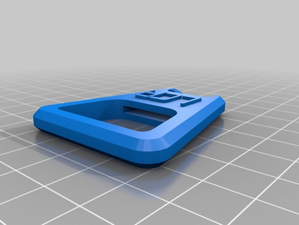 customized bottle opener kitchen dining 3d print model - Mito3D