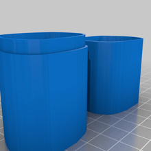 customized box containers 3d print model - Mito3D