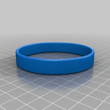 personnalisé bracelet bracelets 3d print model - Mito3D