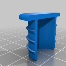 personnalisé casquette trou replacement_parts 3d print model - Mito3D